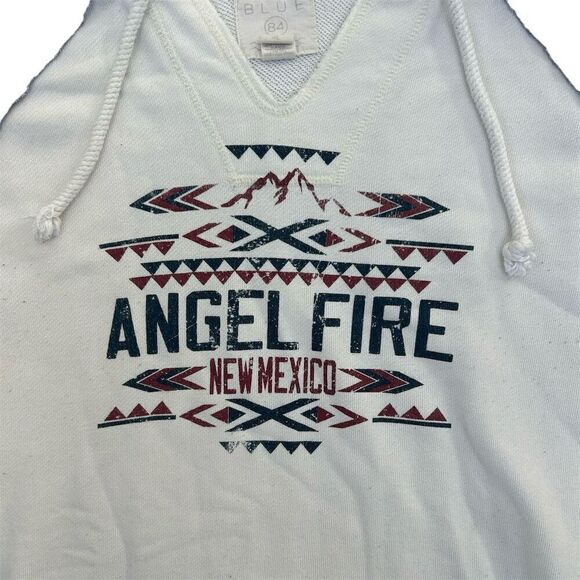 Blue 84 Angel Fire NM Unisex Pullover Hoodie Multicolor Graphic Print XL - Picture 3 of 4